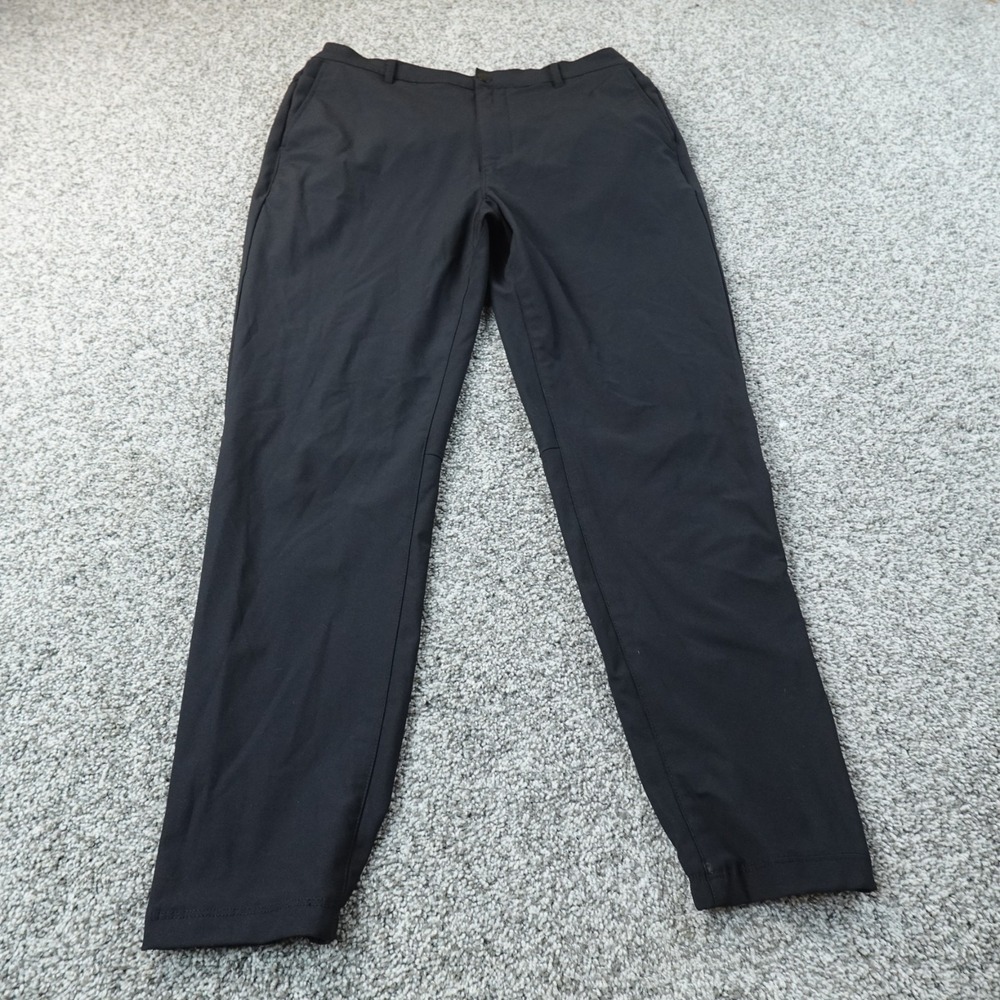 Cuts Pants Mens‎ L Black AO Jogger Chino Versaknit Performance Tech Stretch Flex